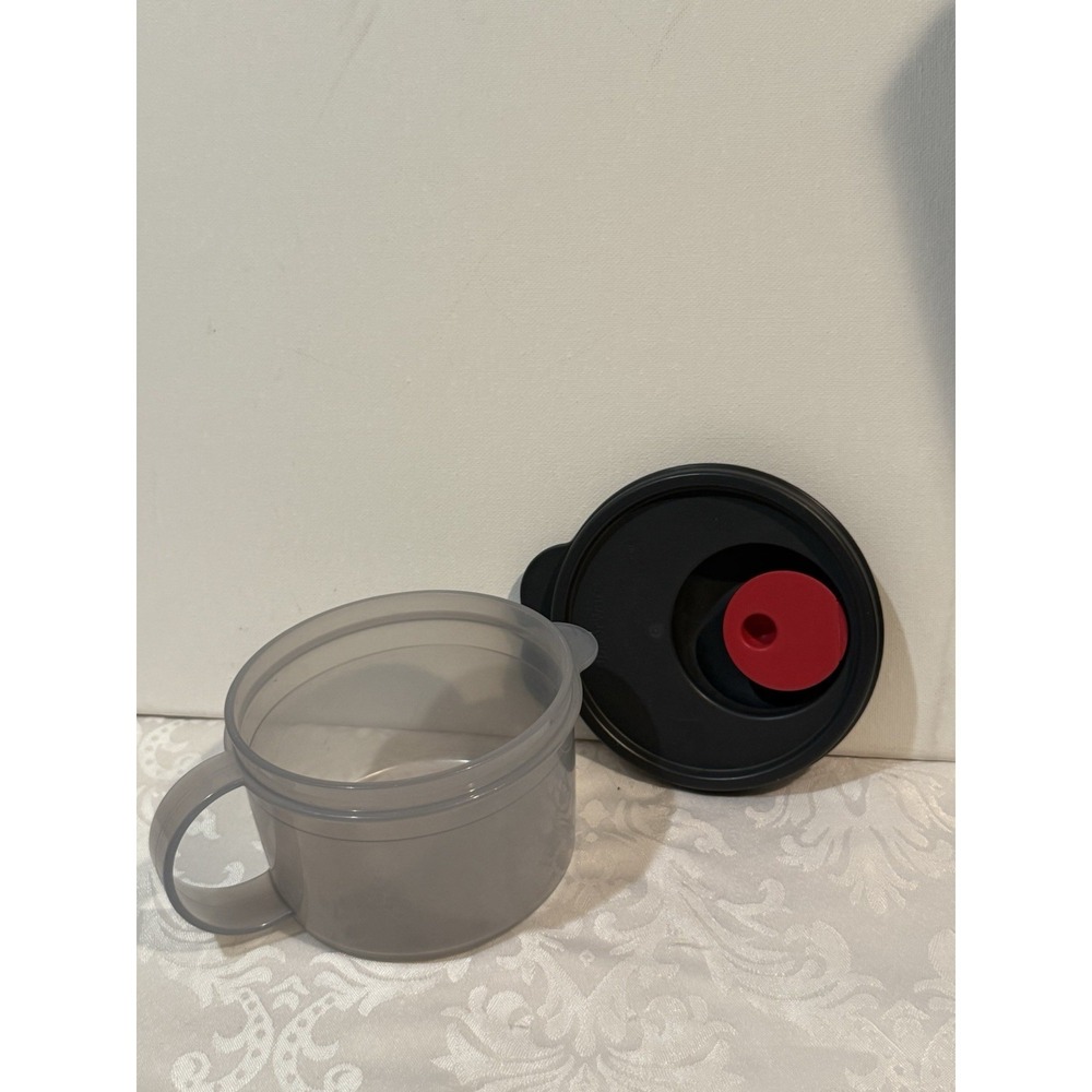 Tupperware‎ CrystalWave PLUS microwave soup mugs with ergonomic handles